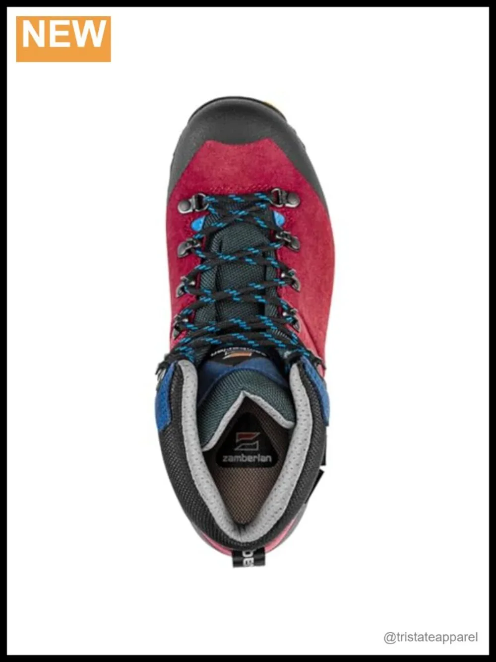 Women's Waterproof Hiking Boots Suede Lace-Up Outdoor Trail